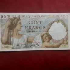 Billetes extranjeros: FRANCIA. 100 FRANCOS DE 1941. EBC