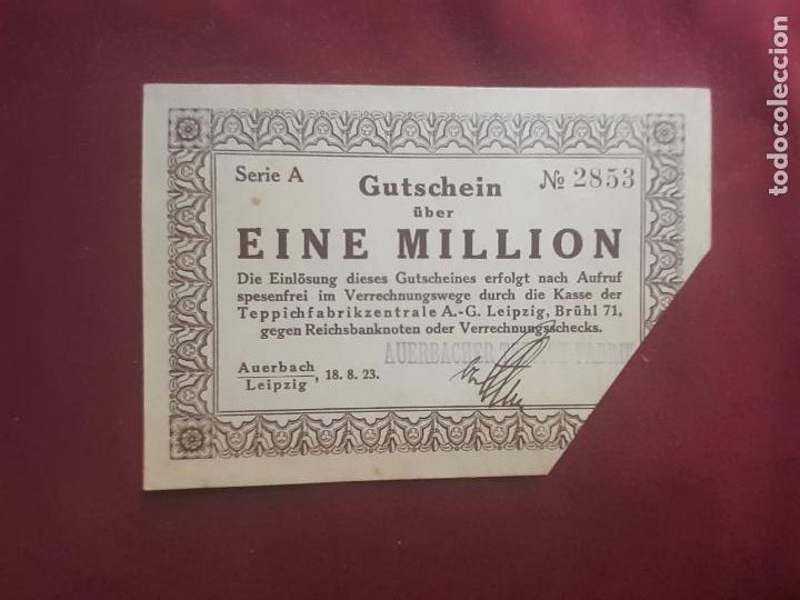 Billetes extranjeros: Alemania, Auerbach. 1923 - Foto 1