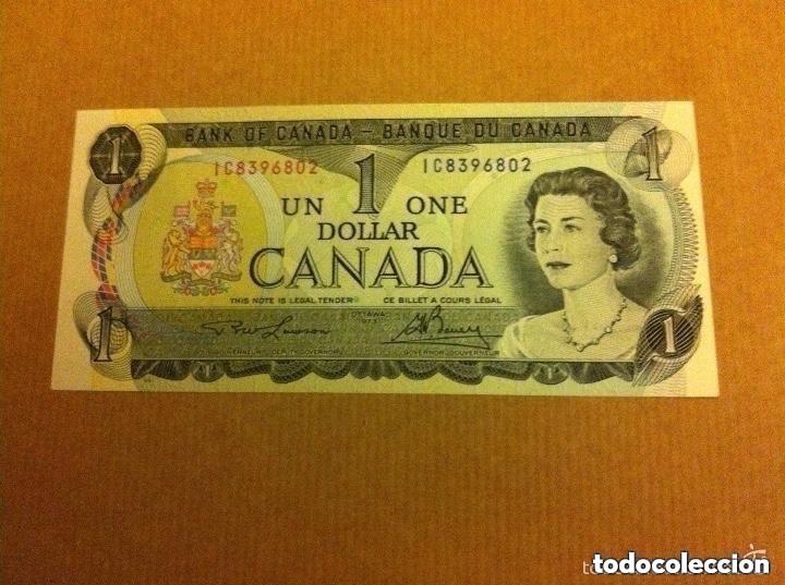Billetes extranjeros: Canada - un dollar 1973-plancha - Foto 1