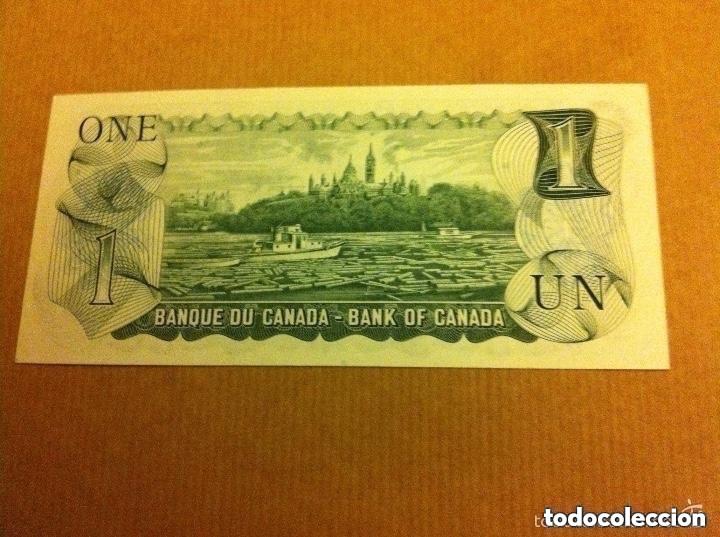 Billetes extranjeros: Canada - un dollar 1973-plancha - Foto 2