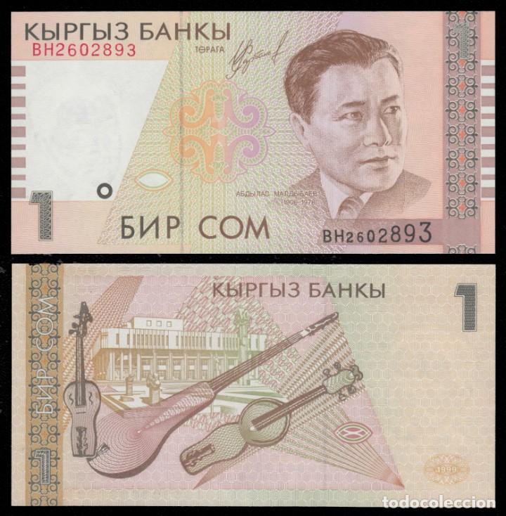 Billetes extranjeros: Kirgistan - 10 SON de 1999 - Sin Circular - Foto 1