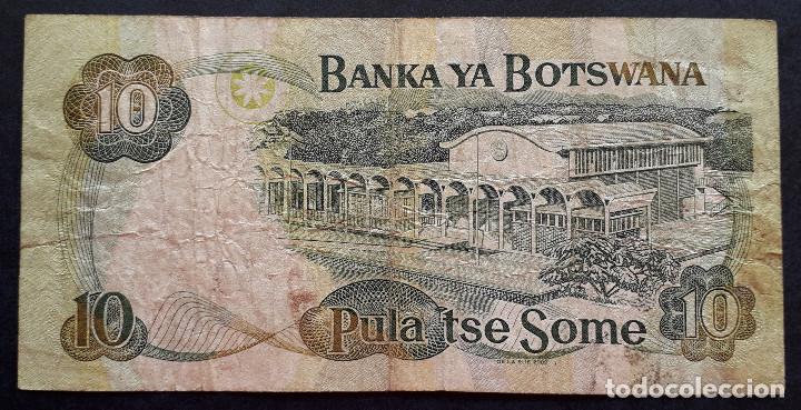 Billetes extranjeros: BOTSWANA BILLETE DE 10 PULA - Foto 2