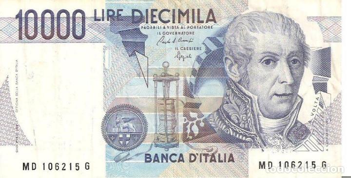 Billetes extranjeros: 10000 LIRAS ITALIA - 1984 - Foto 1