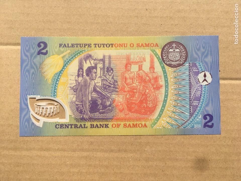 Billetes extranjeros: SAMOA -2 TALA 1990 SC - Foto 2