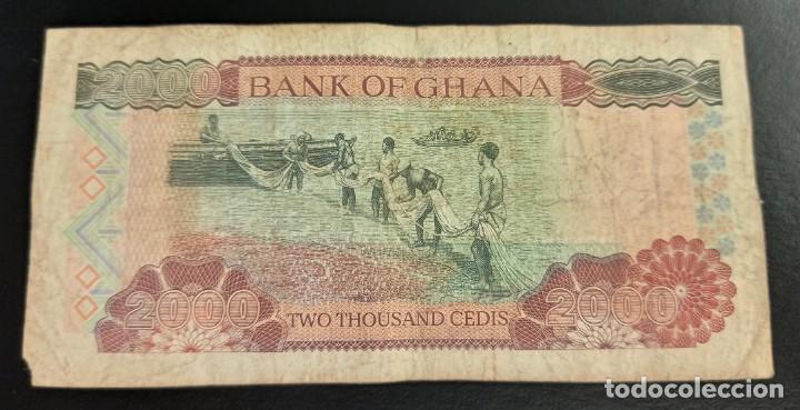 Billetes extranjeros: Ghana 2000 Cedis 1998 Pick 30c - Foto 2
