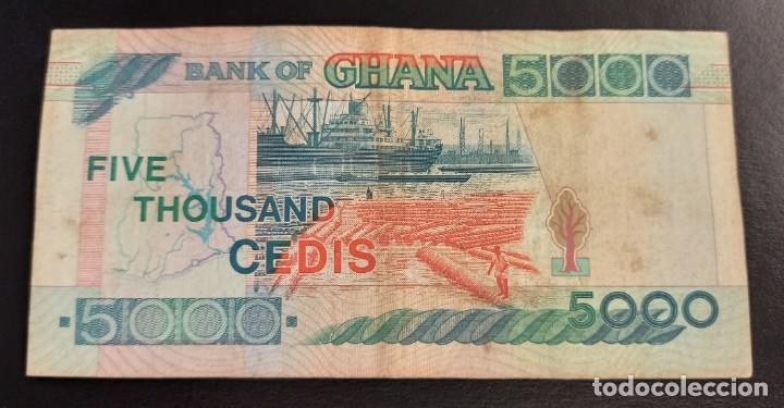 Billetes extranjeros: Ghana 5000 Cedis 1996 Pick 34a - Foto 2