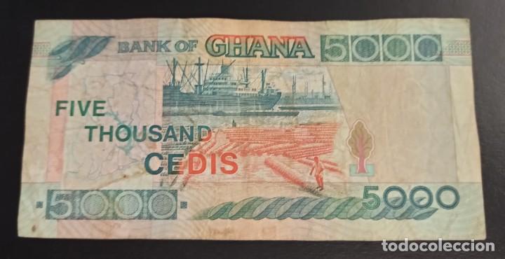 Billetes extranjeros: Ghana 5000 Cedis 1998 Pick 34c - Foto 2