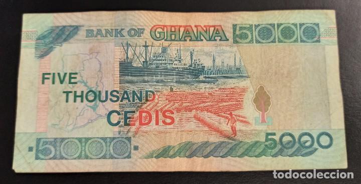 Billetes extranjeros: Ghana 5000 Cedis 1998 Pick 34c - Foto 2