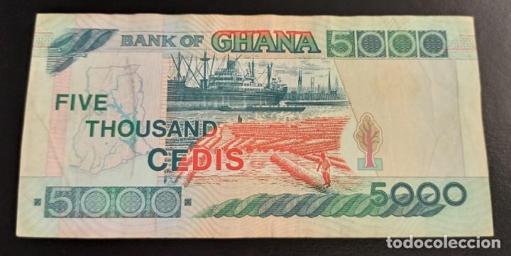 Billetes extranjeros: Ghana 5000 Cedis 1998 Pick 34c - Foto 2