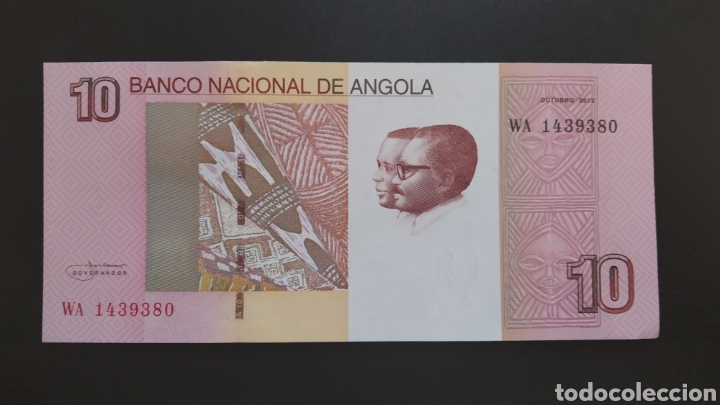 Billetes extranjeros: BILLETE - ANGOLA 10 KWANZAS 2012 (SC) - Foto 1