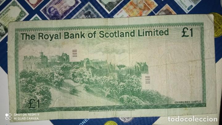 Billetes extranjeros: Billete 1 libra Escocia 1973 - Foto 1