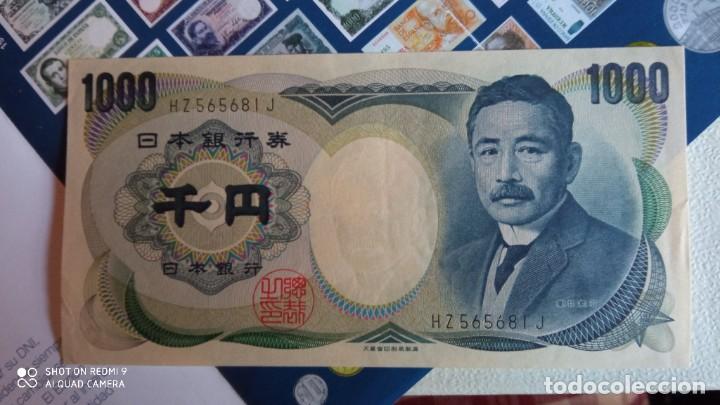 Billetes extranjeros: Billete 1.000 yen 1991 - Foto 2