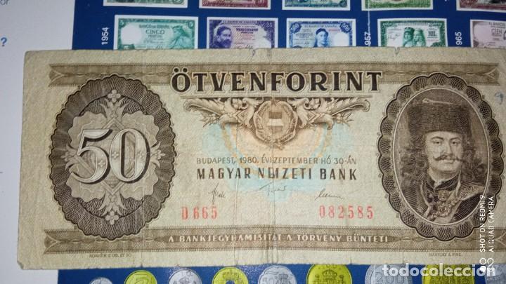 Billetes extranjeros: Billete 50 Forint Hungr&iacute;a 1980 - Foto 1