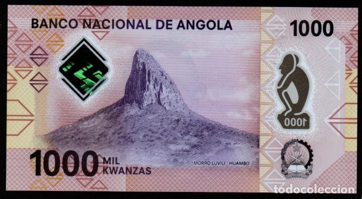 Billetes extranjeros: Angola 1000 kwanzas 2020 - Foto 2