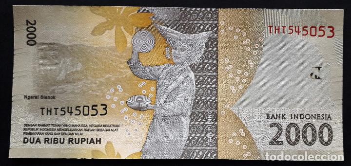 Billetes extranjeros: INDONESIA BILLETE DE 2000 RUPIAS DEL 2016 S/C - Foto 2