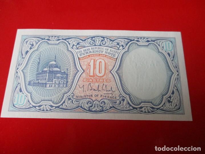 Billetes extranjeros: Egipto. billete de 10 piastras - Foto 1