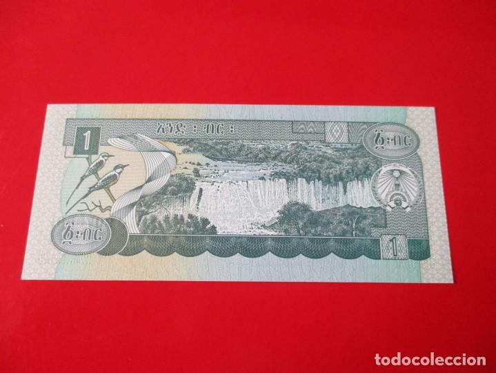 Billetes extranjeros: Ethiopia. billete de 1 birr. - Foto 2