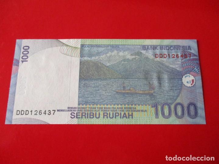 Billetes extranjeros: Indonesia. billete de. 1000 rupias. 2012 - Foto 2