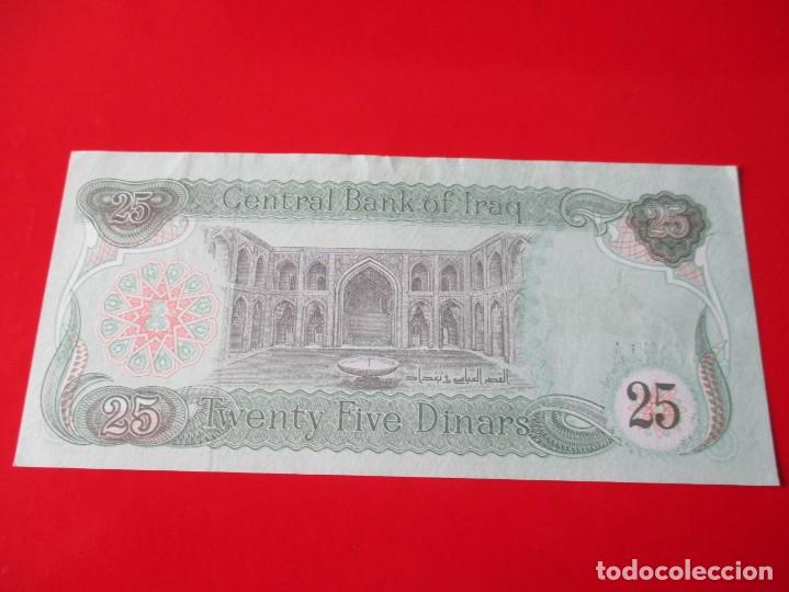 Billetes extranjeros: Irak. billete de 25 dinares - Foto 2