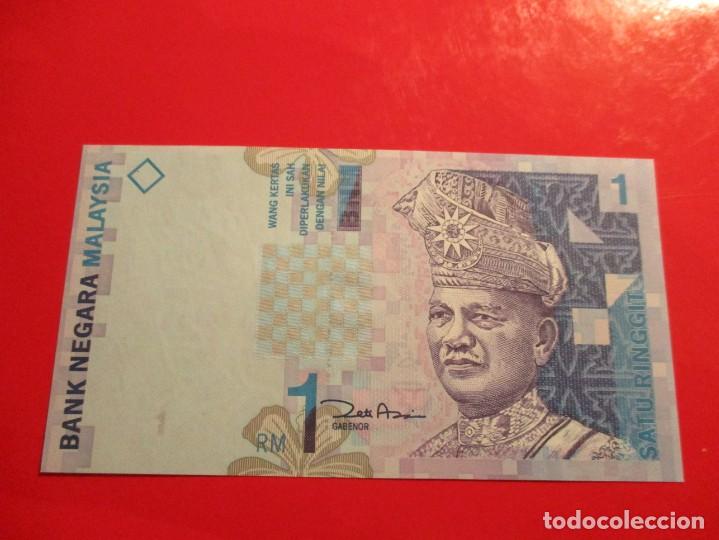 Billetes extranjeros: Malasia. billete de 1 rinjyt - Foto 1