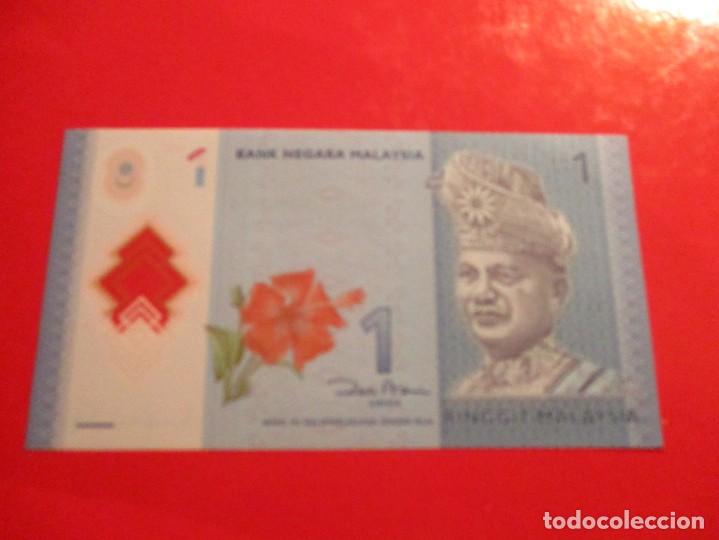 Billetes extranjeros: Malasia. billete de 1 rinjyt - Foto 1