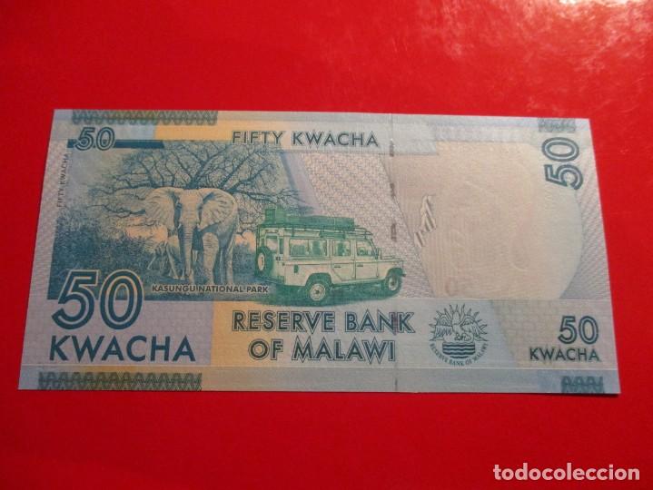 Billetes extranjeros: Malawi. billete de 50 kwacha. 2012 - Foto 2