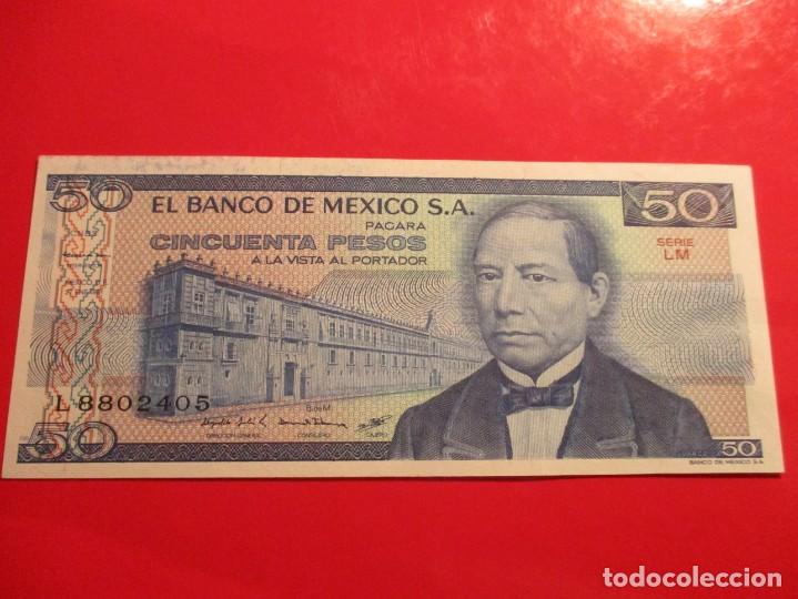 Billetes extranjeros: Mexico. billete de 50 pesos 1981 - Foto 1