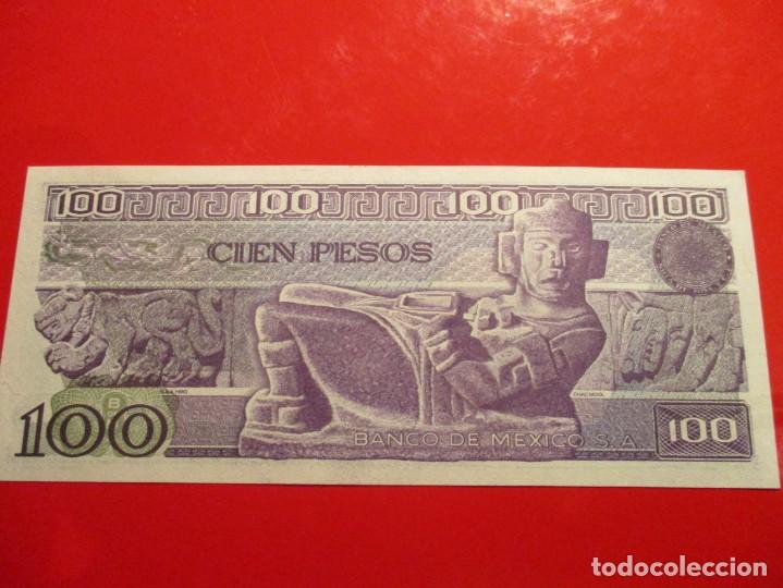 Billetes extranjeros: Mexico. billete de 100 pesos 1982 - Foto 2