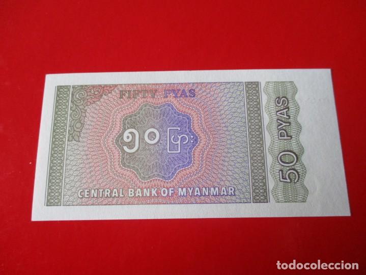 Billetes extranjeros: Myanmar. billete de 50 pyas - Foto 1