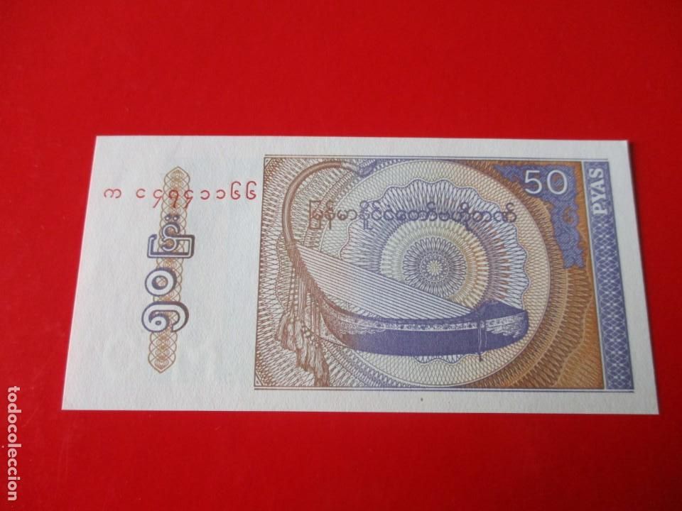 Billetes extranjeros: Myanmar. billete de 50 pyas - Foto 1