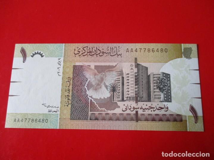 Billetes extranjeros: Sudan. billete de 1 libra 2006 - Foto 1