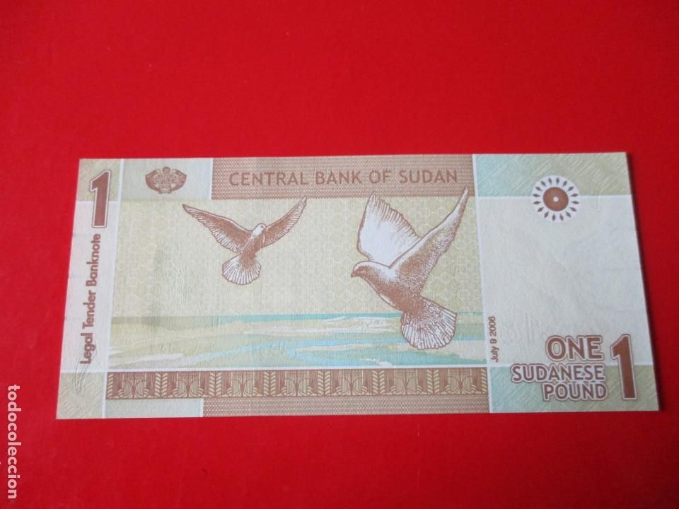Billetes extranjeros: Sudan. billete de 1 libra 2006 - Foto 1