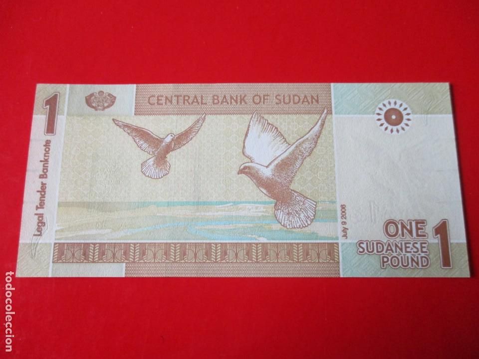 Billetes extranjeros: Sudan. billete de 1 libra 2006 - Foto 1