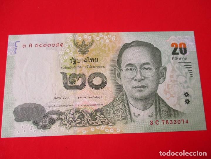 Billetes extranjeros: tailandia. billete de 20 baht. - Foto 1