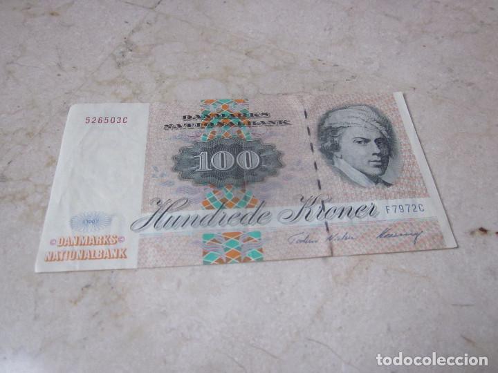 Billetes extranjeros: BILLETE 100 KRONER DINAMARCA - Foto 1