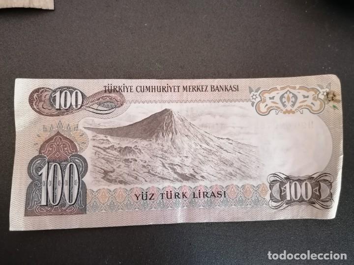 Billetes extranjeros: Billetes de Turqu&iacute;a a&ntilde;o 1970 - Foto 9