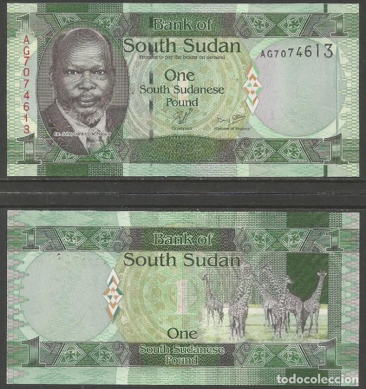 Notas Internacionais: SUDAN DEL SUR - 1 LIBRA 2011 - PK 5 - S / C - ENVIOS COMBINADO, VER A MIS OTROS LOTES