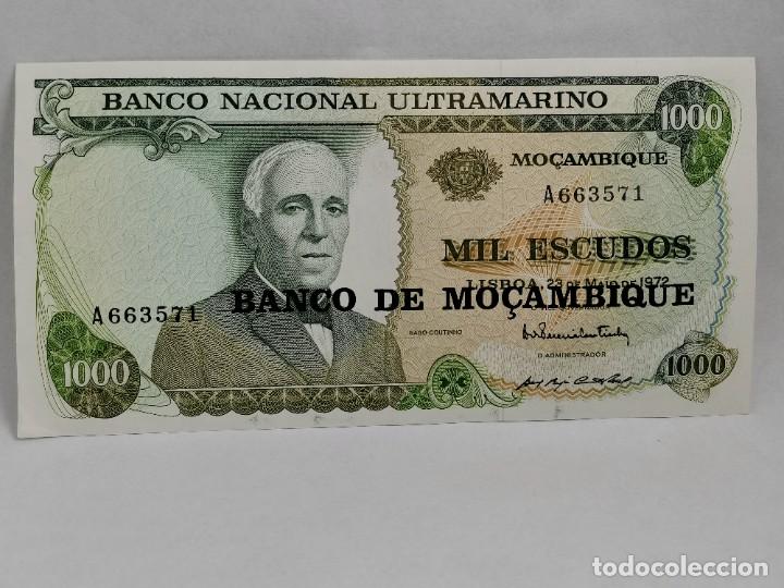 Billetes extranjeros: MO&Ccedil;AMBIQUE 1000 escudos de 1972. - Foto 1