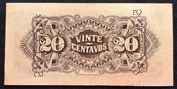 Billetes extranjeros: MOZAMBIQUE BILLETE DE 20 CENTAVOS DE 1933 - Foto 2