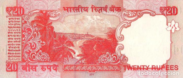 Billetes extranjeros: INDIA, 20 RUPEES, 2017, P103x, UNC - Foto 3