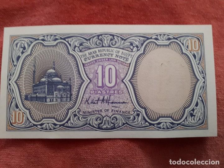 Billetes extranjeros: EGIPTO 10 PIASTRAS - Foto 2