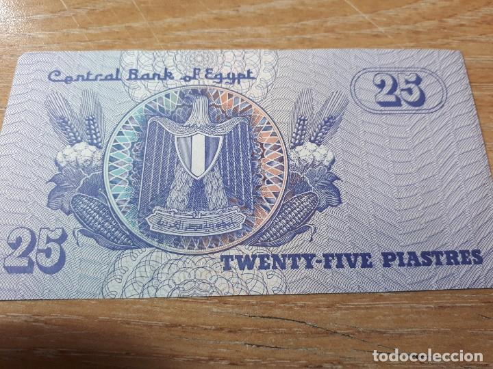 Billetes extranjeros: EGIPTO 25 PIASTRAS - Foto 2