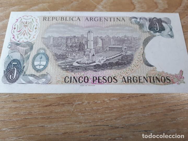 Billetes extranjeros: ARGENTINA 5 PESOS - Foto 2