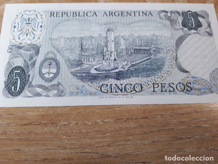 Billetes extranjeros: ARGENTINA 5 PESOS - Foto 2