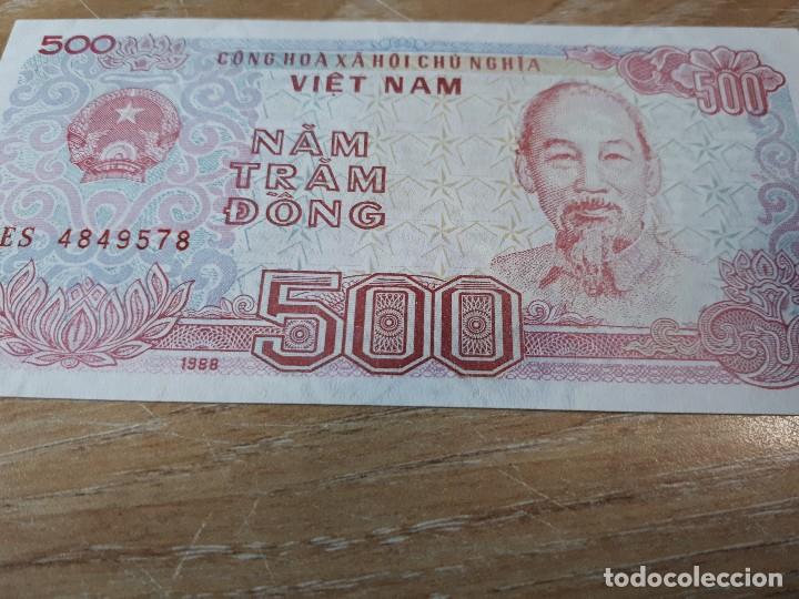 Billetes extranjeros: VIETNAM 500 DONG - Foto 1
