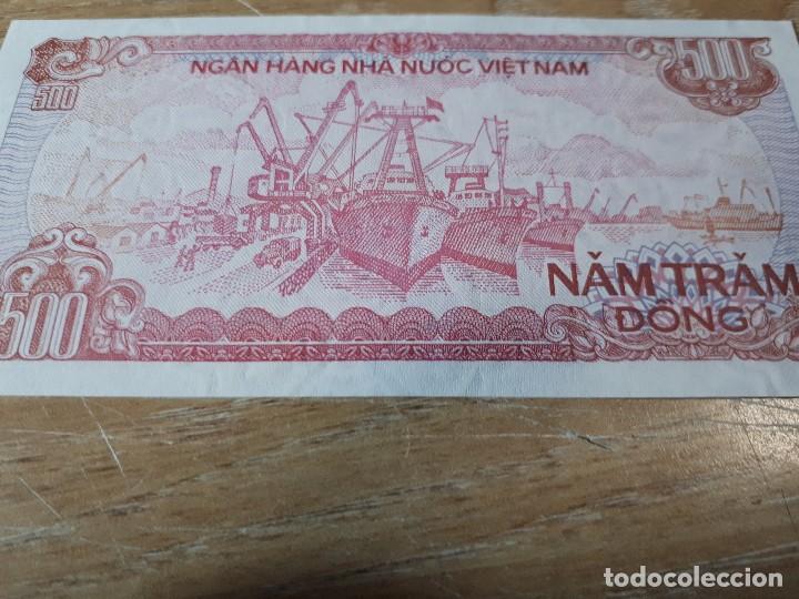 Billetes extranjeros: VIETNAM 500 DONG - Foto 2