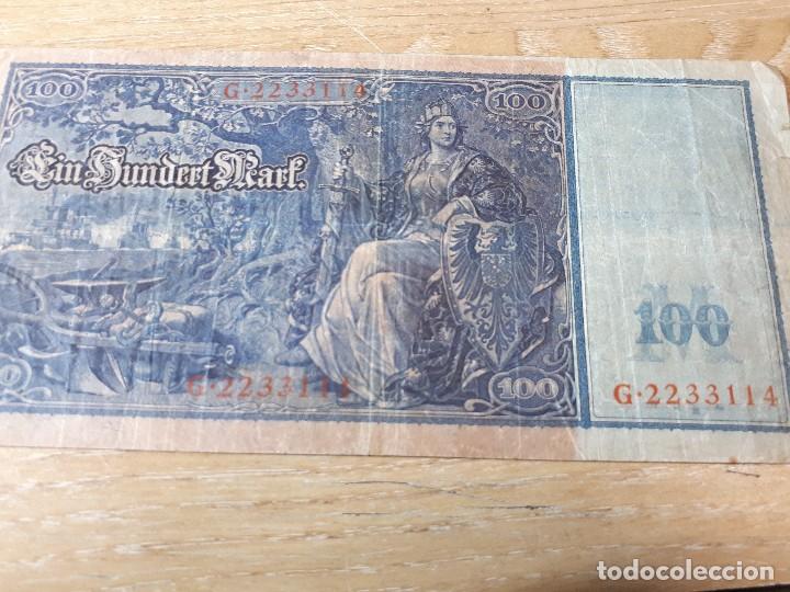 Billetes extranjeros: ALEMANIA 100 MARCOS 1910 - Foto 2