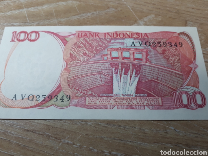 Billetes extranjeros: INDONESIA 100 RUPIAS - Foto 2