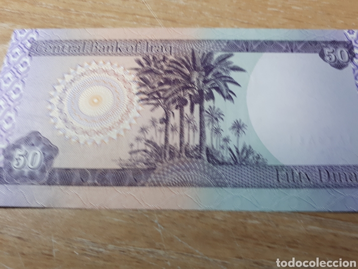 Billetes extranjeros: IRAQ 50 DINARS - Foto 2