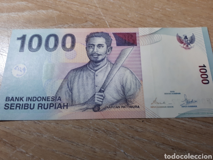 Billetes extranjeros: INDONESIA 1000 RUPIAS - Foto 1